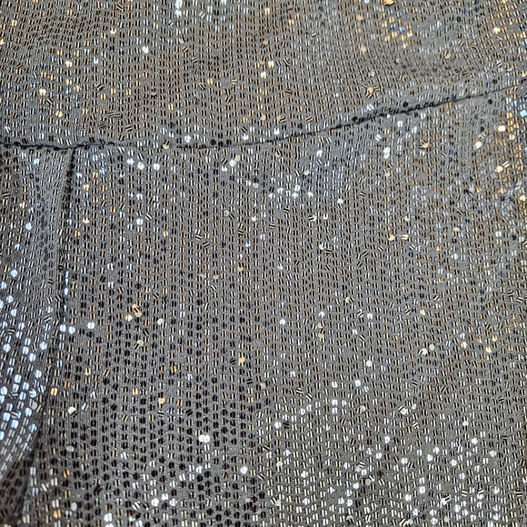 No Boundaries Silver Sequin Flare Pants – Size XL (15–17) - Picture 4 of 6